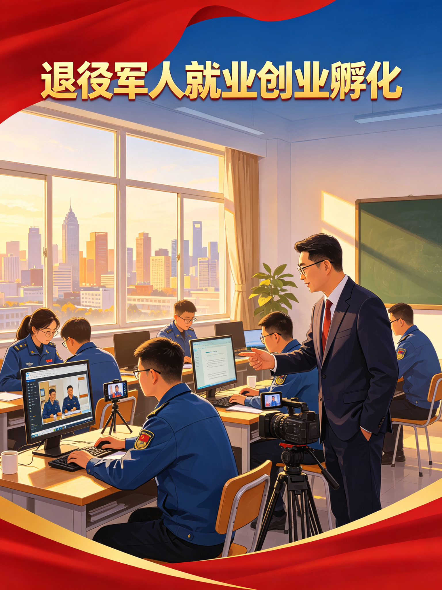 退役军人就业创业孵化